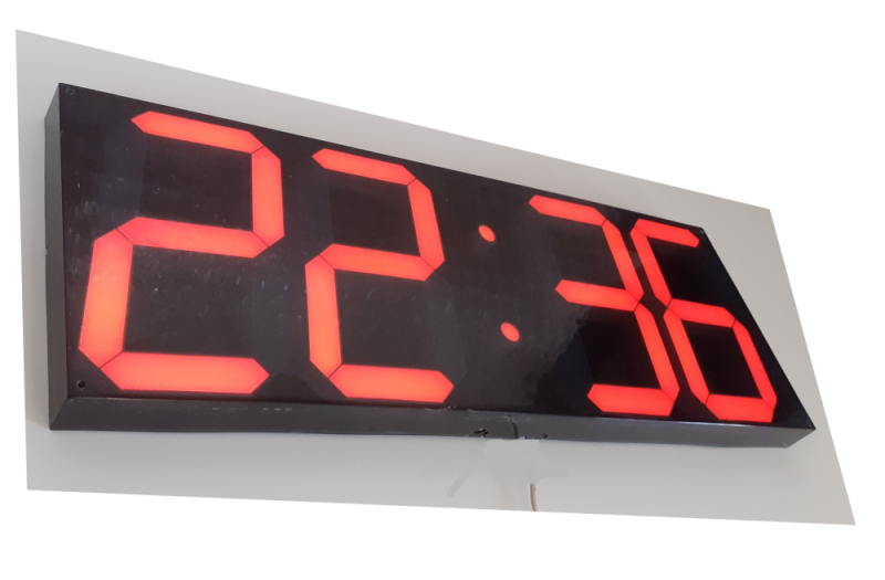 Large Digital Display Time of Day