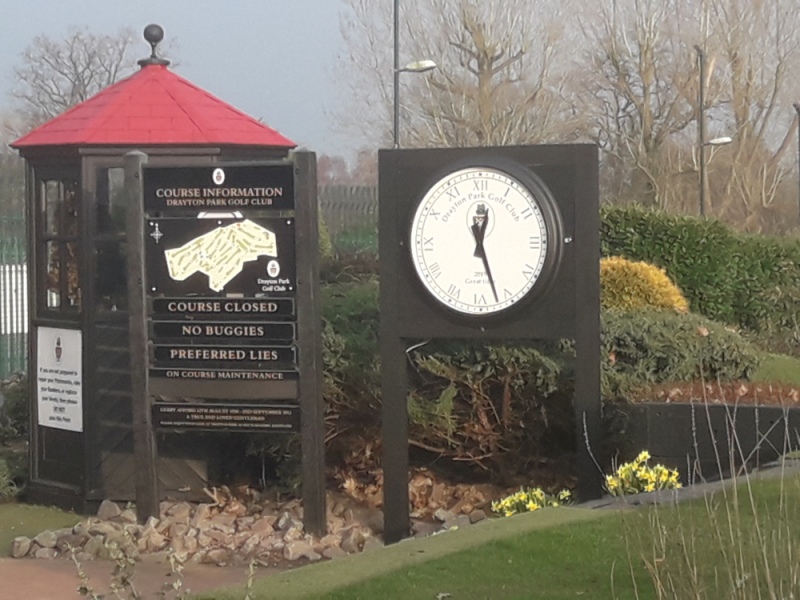 Exterior clock