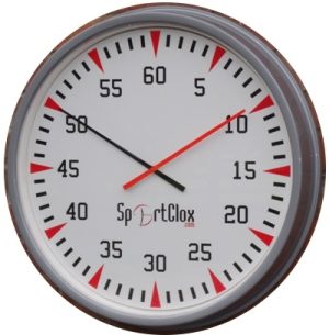 Round Cased Pace Training Clock