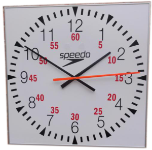 8 Speedo Pace & Time of Day Clock
