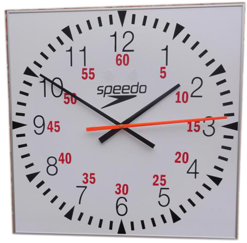 8 Speedo Pace & Time of Day Clock